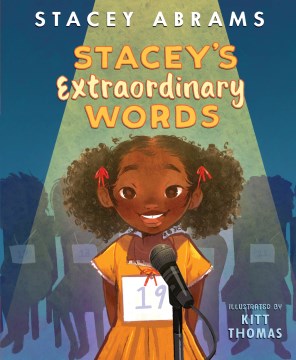 Stacey's Extraordinary Words by Stacey Abrams book cover