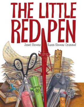 The Little Red Pen by Janet Stevens book cover