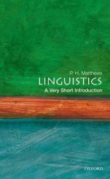 Linguistics : a very short introduction