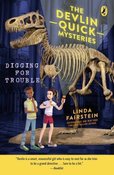 Digging for Trouble by Linda A Fairstein book cover