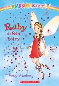 Ruby the Red Fairy by Daisy Meadows book cover