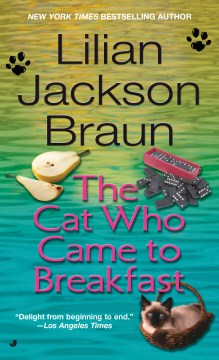 Book cover of The Cat Who Came to Breakfast by Lilian Jackson Braun