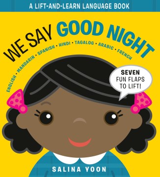 We Say Good Night by Salina Yoon book cover