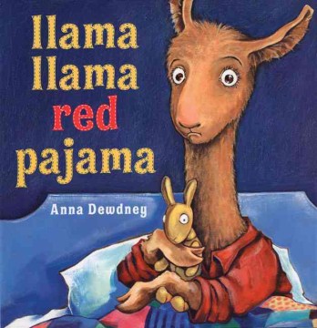 Llama Llama Red Pajama by Anna Dewdney book cover