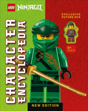 Book cover of the Lego Ninjago Character Encyclopedia. 