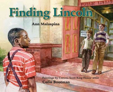 Finding Lincoln by Ann Malaspina book cover 