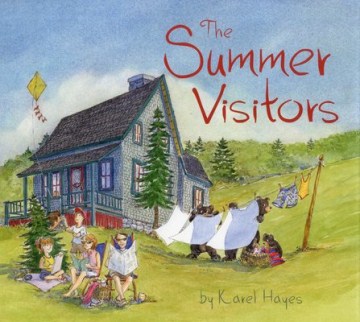 The Summer Visitors by Karel Hayes book cover