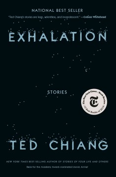 Book cover of "Exhalation" by Ted Chiang.