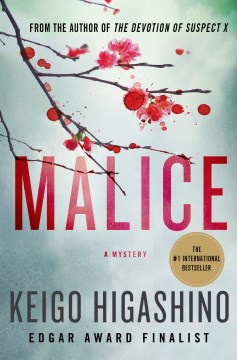 Book cover of Malice by Keigo Higashino
