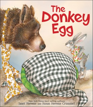 The Donkey Egg by Janet Stevens book cover
