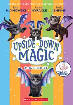 Upside-down magic by Sarah Mlynowski book cover