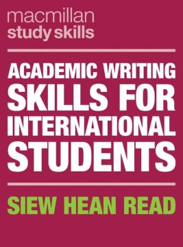 Academic writing skills for international students 
