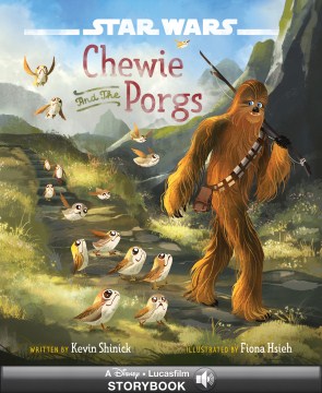 Chewie and the porgs (Available on Hoopla)