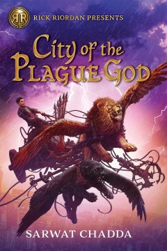 City of the plague god
by Sarwat Chadda book cover