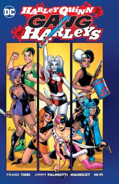 Harley Quinn and her gang of Harleys