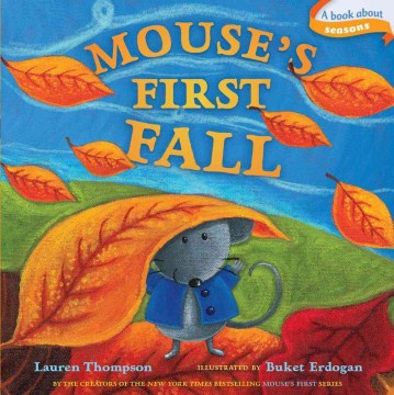 Mouse's First Fall by Lauren Thompson book cover