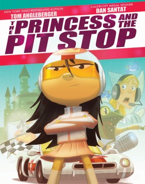 The Princess and the Pit Stop by Tom Angleberger book cover
