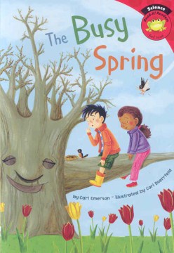 The Busy Spring by Carl Emerson book cover