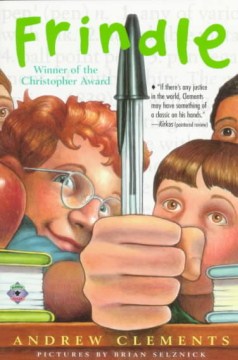 Frindle by Andrew Clements book cover