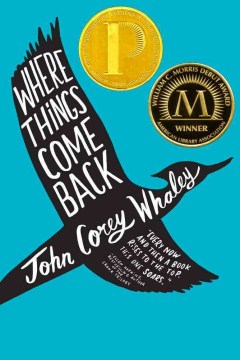Where Things Come Back by John Corey Whaley book cover