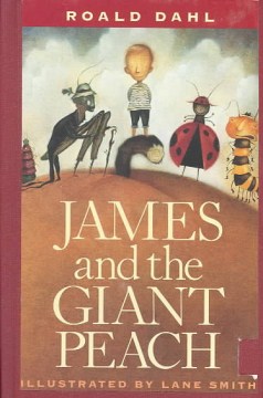 James and the giant peach by Roald Dahl book cover