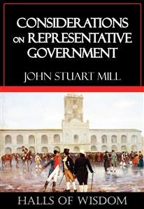 book cover for Considerations on Representative Government by John Stuart Mill