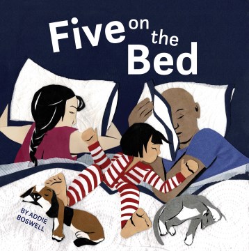 Five on the Bed by Addie K. Boswell book cover