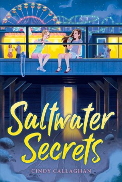 Saltwater Secrets by Cindy Callaghan book cover