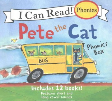 Pete the cat phonics box : 12 Books in 1