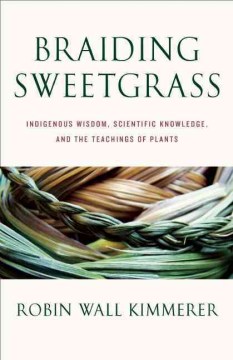 Book jacket of Braiding Sweetgrass