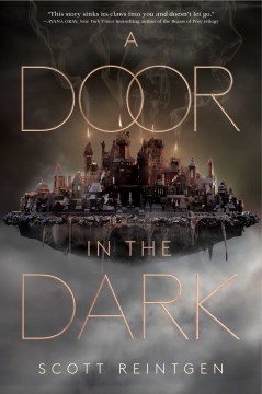 A Door in the Dark by Scott Reintgen book cover