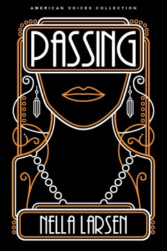 book cover for Passing by Nella Larsen