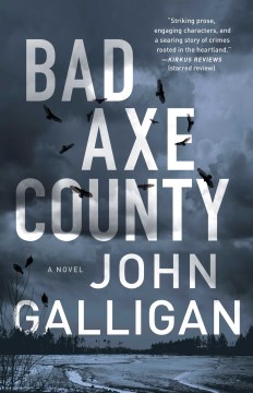 Book cover of Bad Axe County by John Galligan.