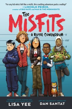 The Misfits: A Royal Conundrum by Lisa Yee book cover