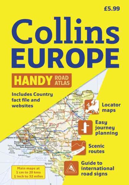 Collins Handy Road Atlas 2011 Europe | 拾書所