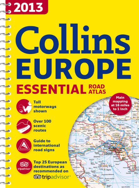 Collins Europe Essential 2013 Road Atlas | 拾書所