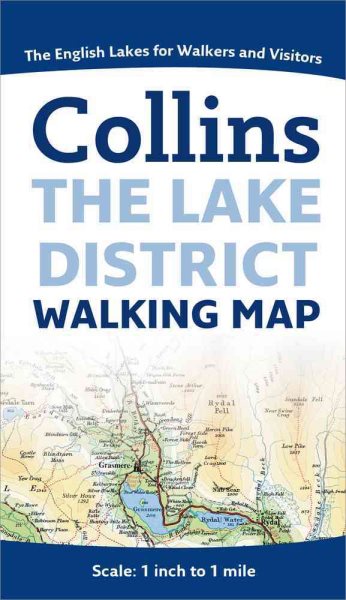 Collins the Lake District Walking Map | 拾書所