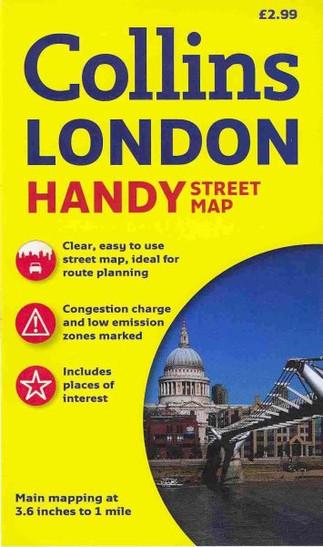 Collins London Handy Street Map | 拾書所