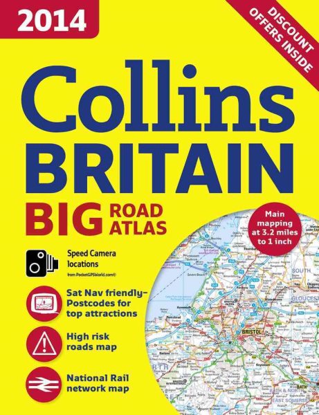 Collins Britain Big 2014 Road Atlas | 拾書所