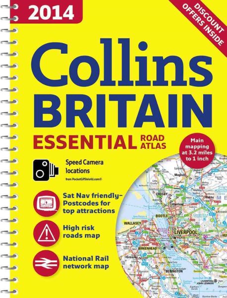 Collins Britain Essential 2014 Road Atlas | 拾書所