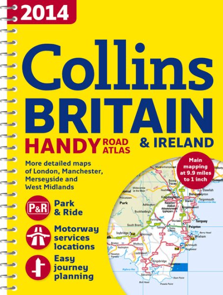 Collins Britain & Ireland Handy 2014 Road Atlas | 拾書所