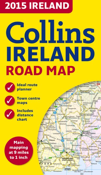 Collins 2015 Ireland Road Map | 拾書所