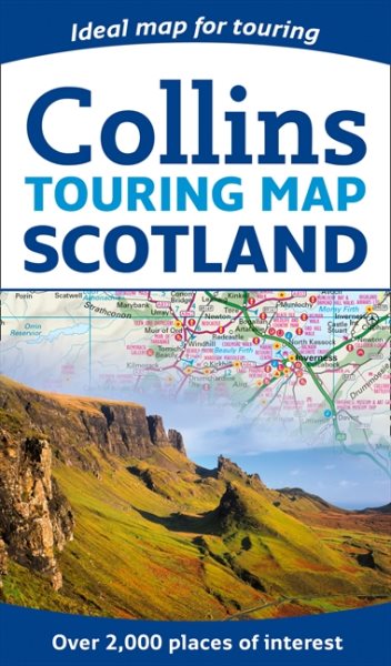 Collins Touring Map Scotland | 拾書所