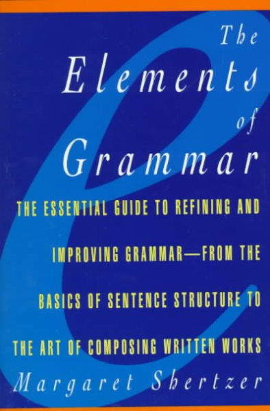 The Elements of Grammar | 拾書所
