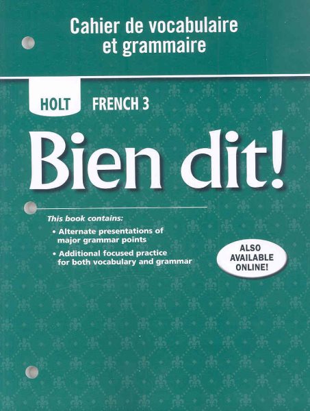 Bien Dit! French 3