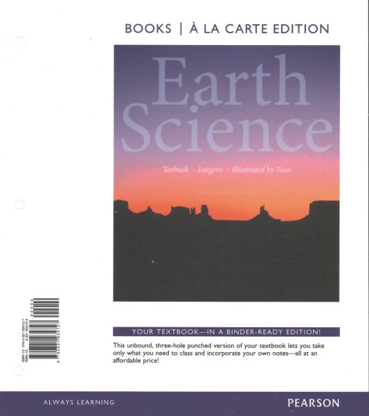 Earth Science + Modified Masteringgeology With Etext | 拾書所