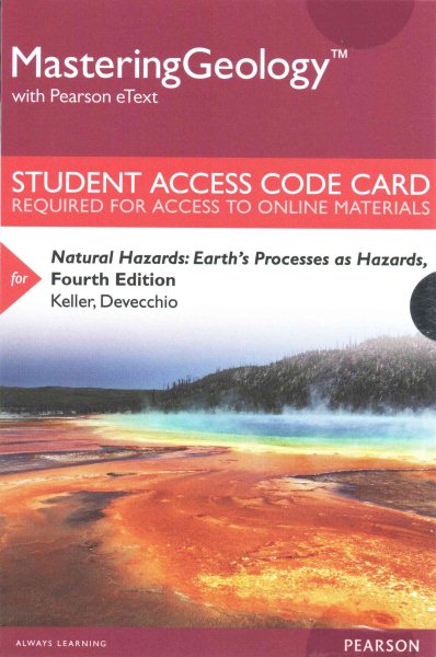Natural Hazards + Pearson Etext | 拾書所