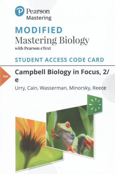 Campbell Biology in Focus Modified Masteringbiology Access Card | 拾書所
