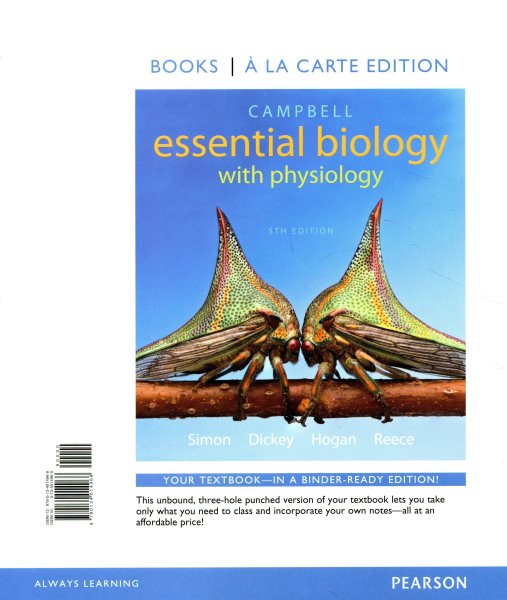 Campbell Essential Biology With Physiology + Modified Masteringbiology With Pearson Etext | 拾書所