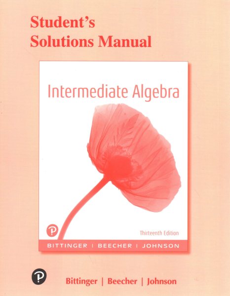 Intermediate Algebra | 拾書所